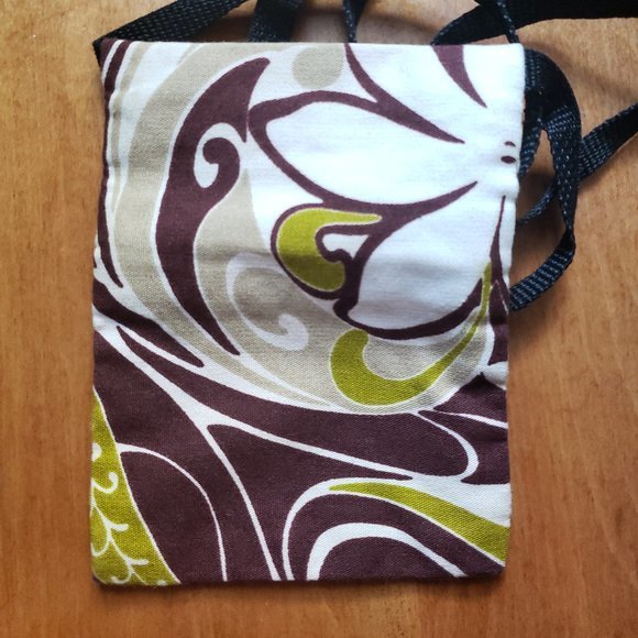 Local Design - Shoulder Purse - made in Hawaii - brown, white & beige - Pre-worn - Picture 2 of 3